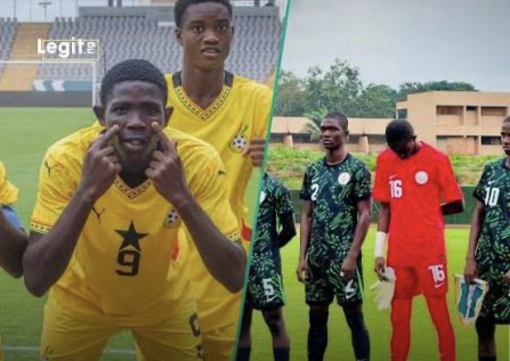 Ghana’s Black Stars B celebrate after defeating Nigeria in the 2017 WAFU Cup final.